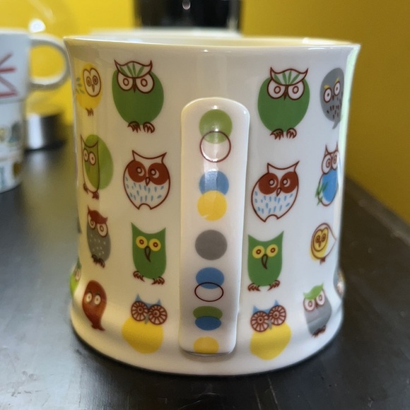 Gracie China owl mug by Coastline Imports 14 oz. Dishwasher & microwave safe - Picture 6 of 7